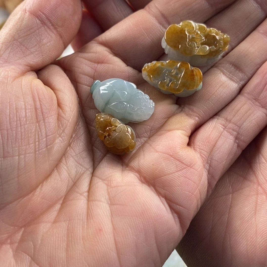 定制翡翠未镶嵌天然缅甸翡翠a货貔貅