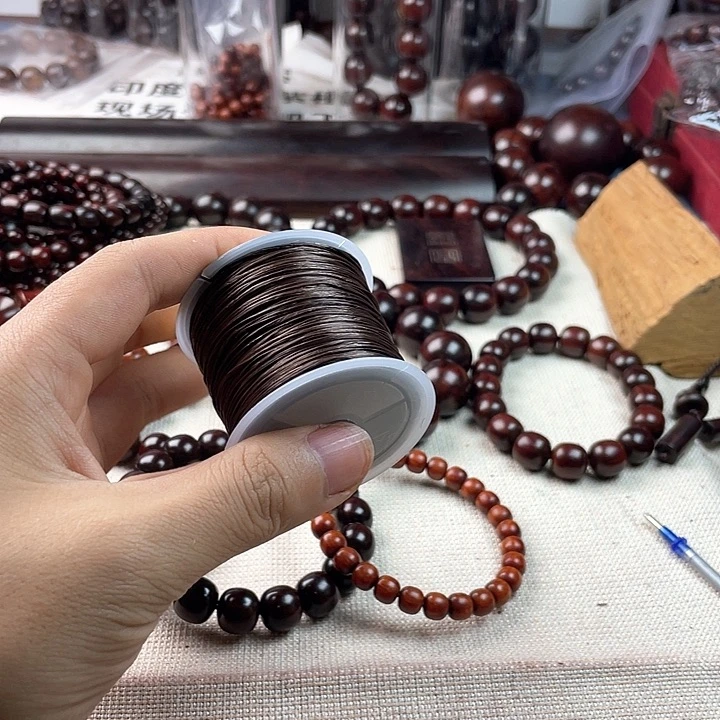 紫檀木类书架老*哥印度小叶紫檀绳子