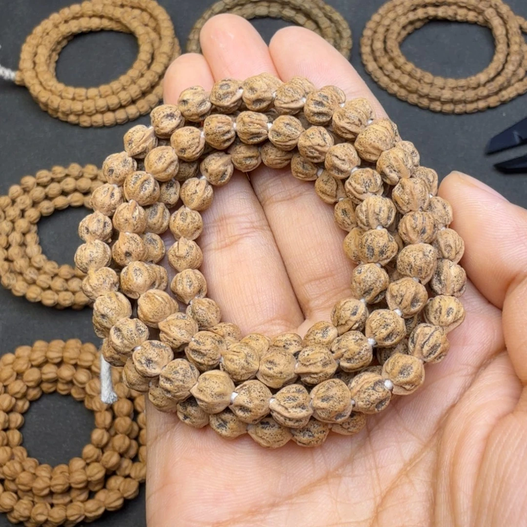 柏香籽/百香籽吊坠新品福利 原装莲花鬼脸