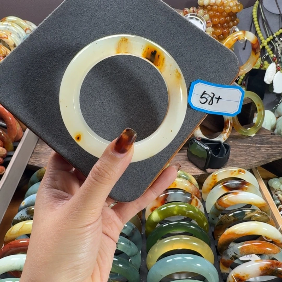 蛇纹石玉合金手镯