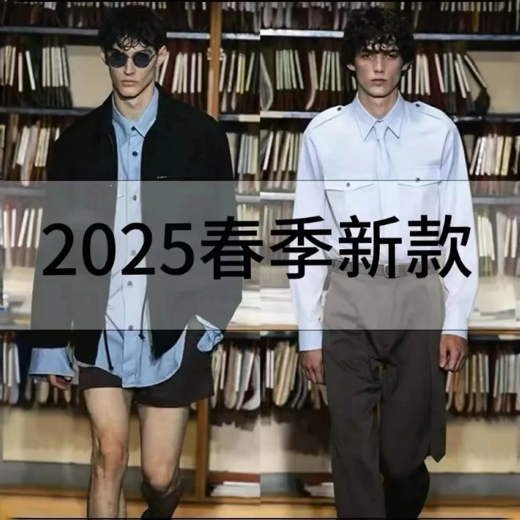 【铭总专属】25SS-332 纯棉翻领短袖骑马刺绣Polo针织衫