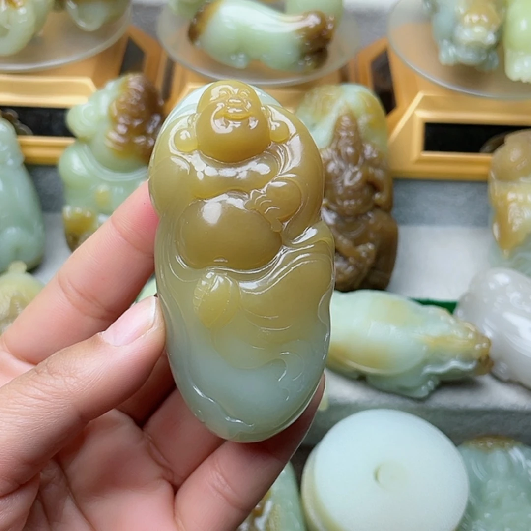 【闪购商品】未镶嵌和田玉挂件中****司