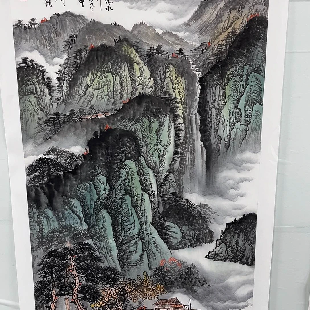 国画宣纸国画作品纯手绘