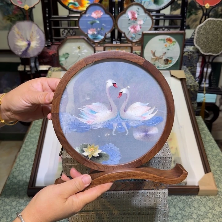 更***新刺绣手工苏绣工艺制作技艺精湛