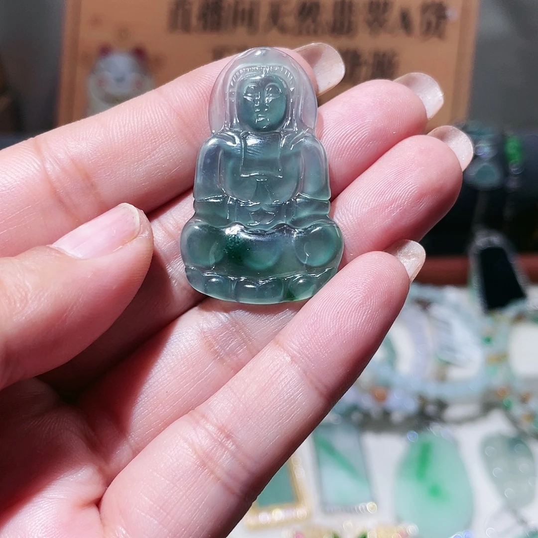 翡翠未镶嵌颈饰天然翡翠