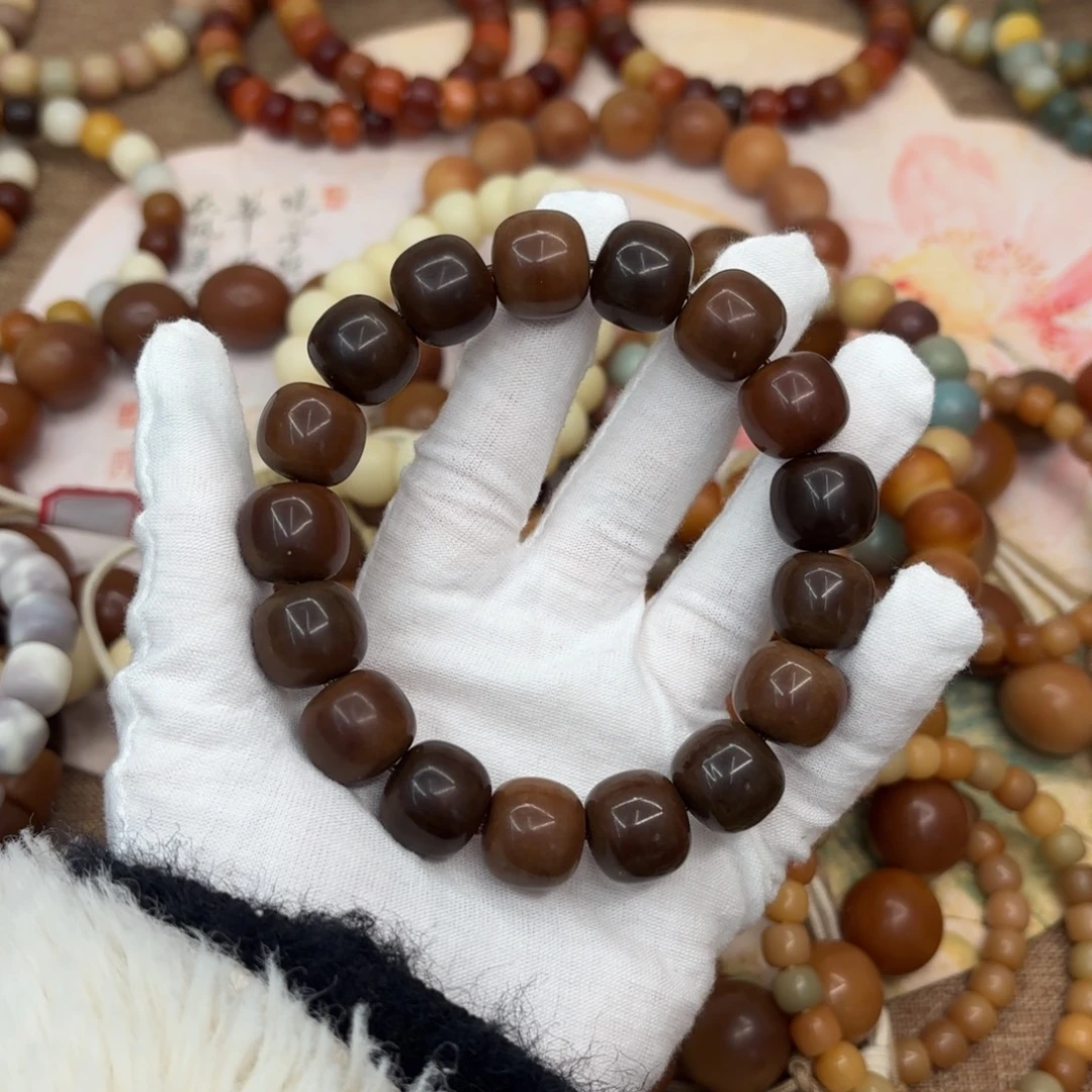 吊坠菩提根/象牙果16干磨瑕疵落地果糖油867