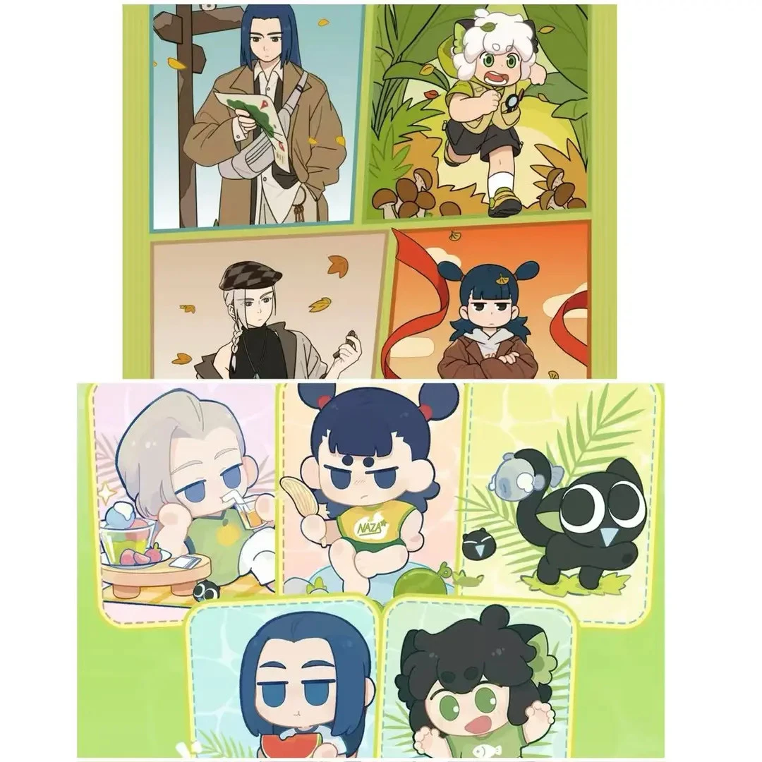 【盲抽】罗小黑战记 秋日探险/纳凉夏日 吧唧 挂件 周边