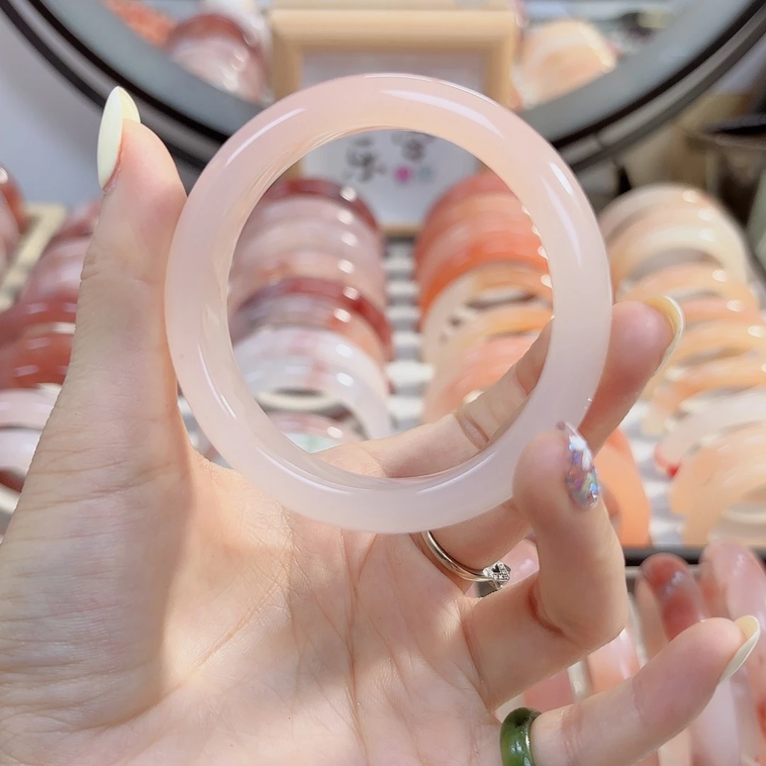 石英质玉手镯未镶嵌溪*呀