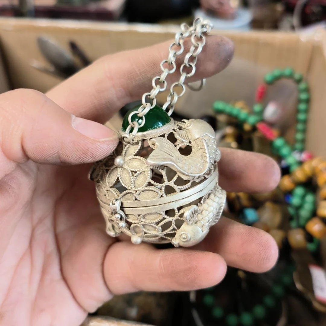 目***慕黄铜手把件手把件