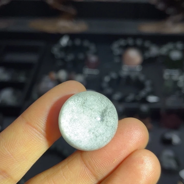 水晶未镶嵌手链白幽灵单珠定制