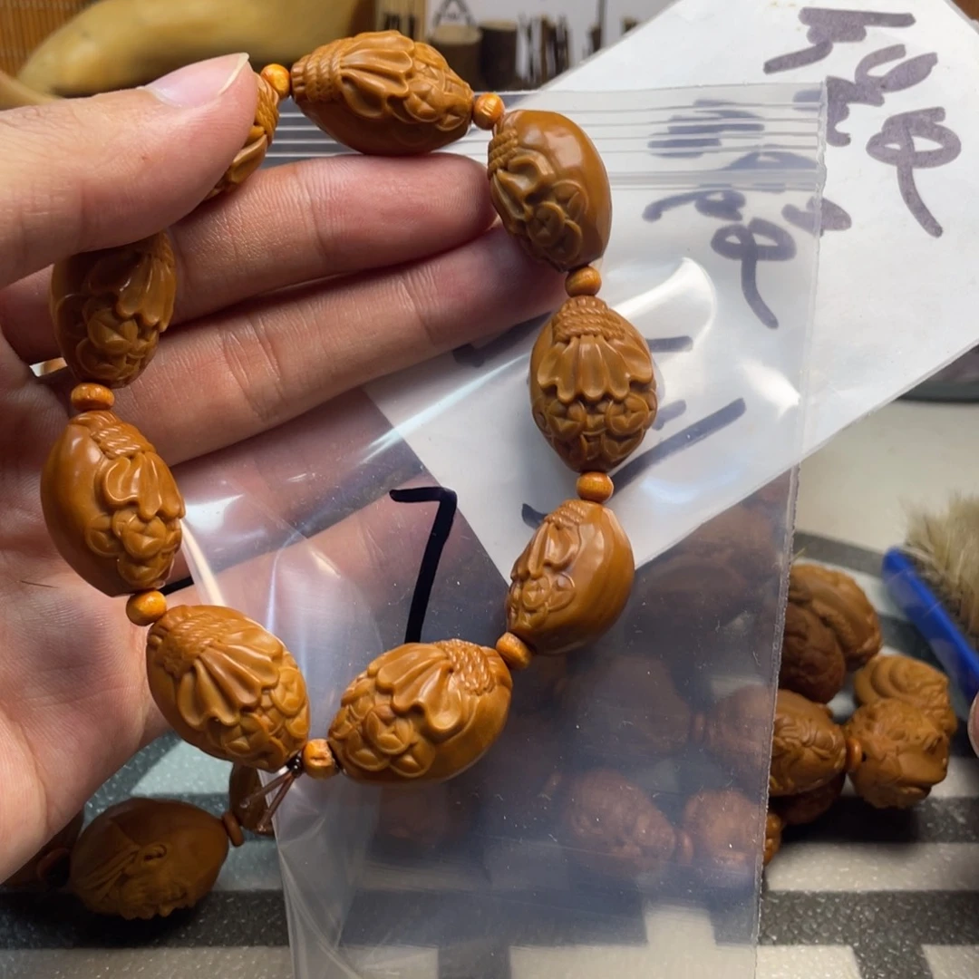 橄榄核手串/手链橄榄核雕工艺手串5119