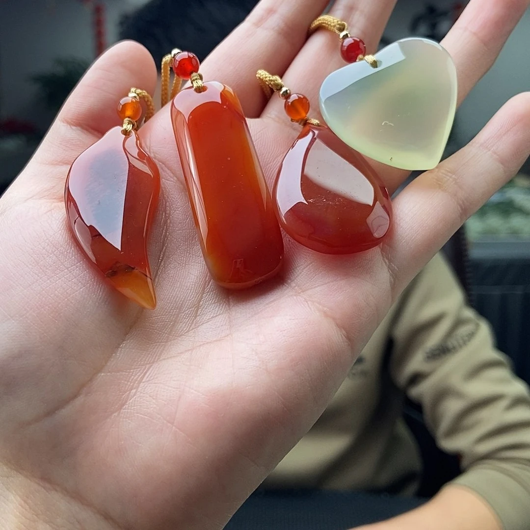 玛瑙/玉髓颜色多样性发拍一发一未镶嵌