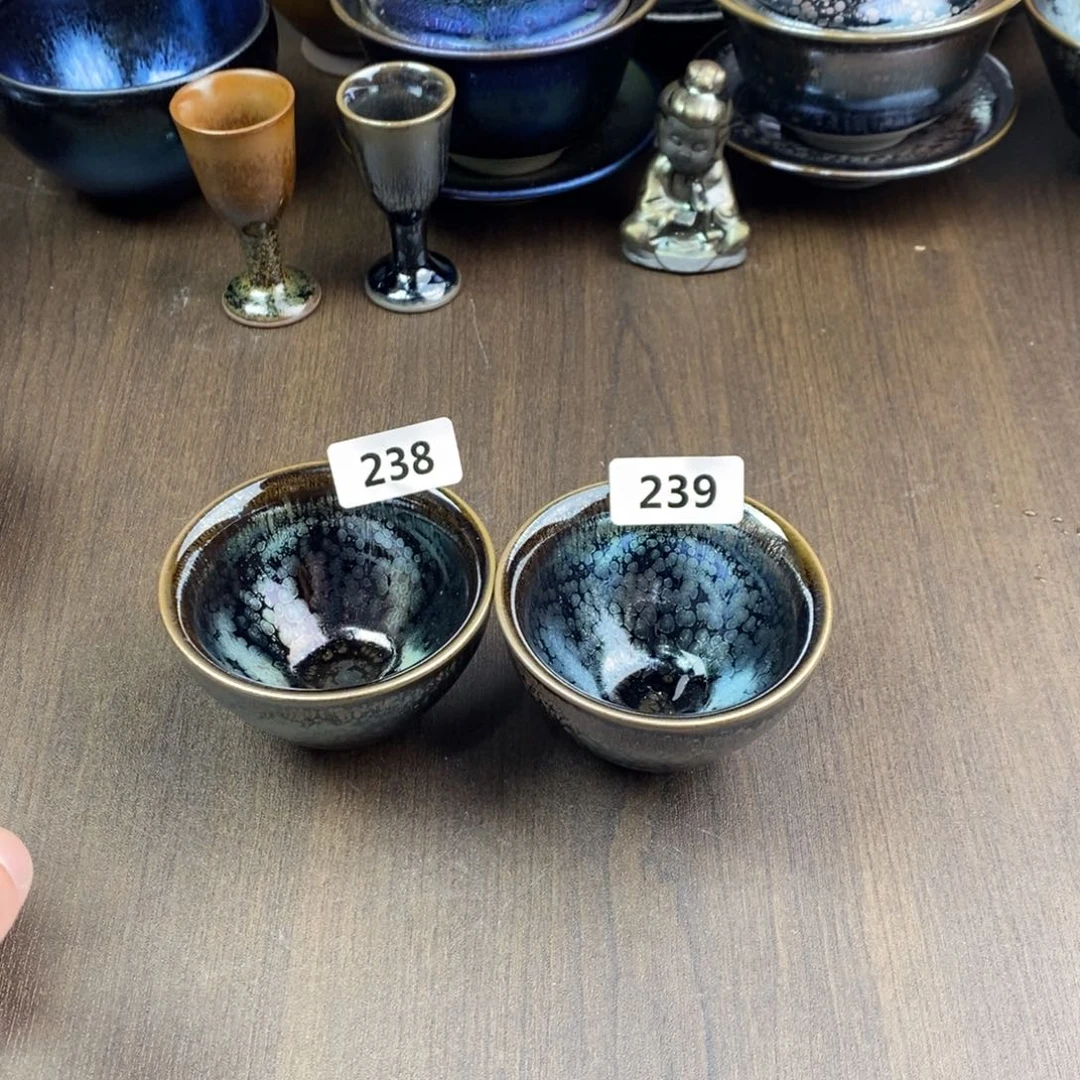 茶盏全手工原矿原釉建盏