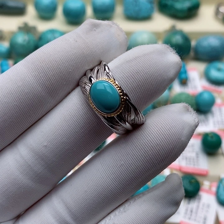 绿松石未镶嵌珠珠