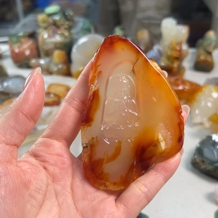 玛瑙/玉髓吊坠(不含链)未镶嵌