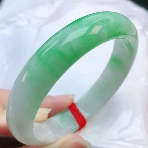 未镶嵌手镯翡翠53圈口882452