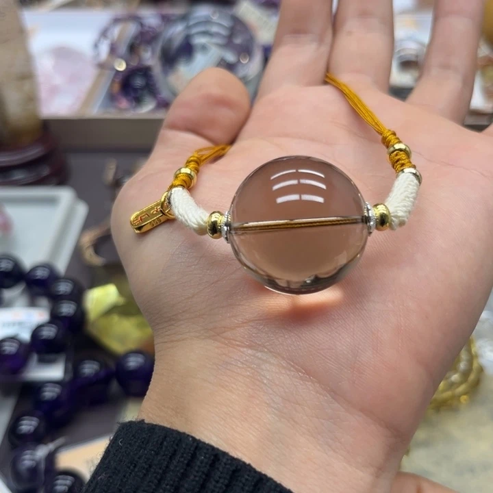 【闪购商品】水晶手链未镶嵌茶水晶