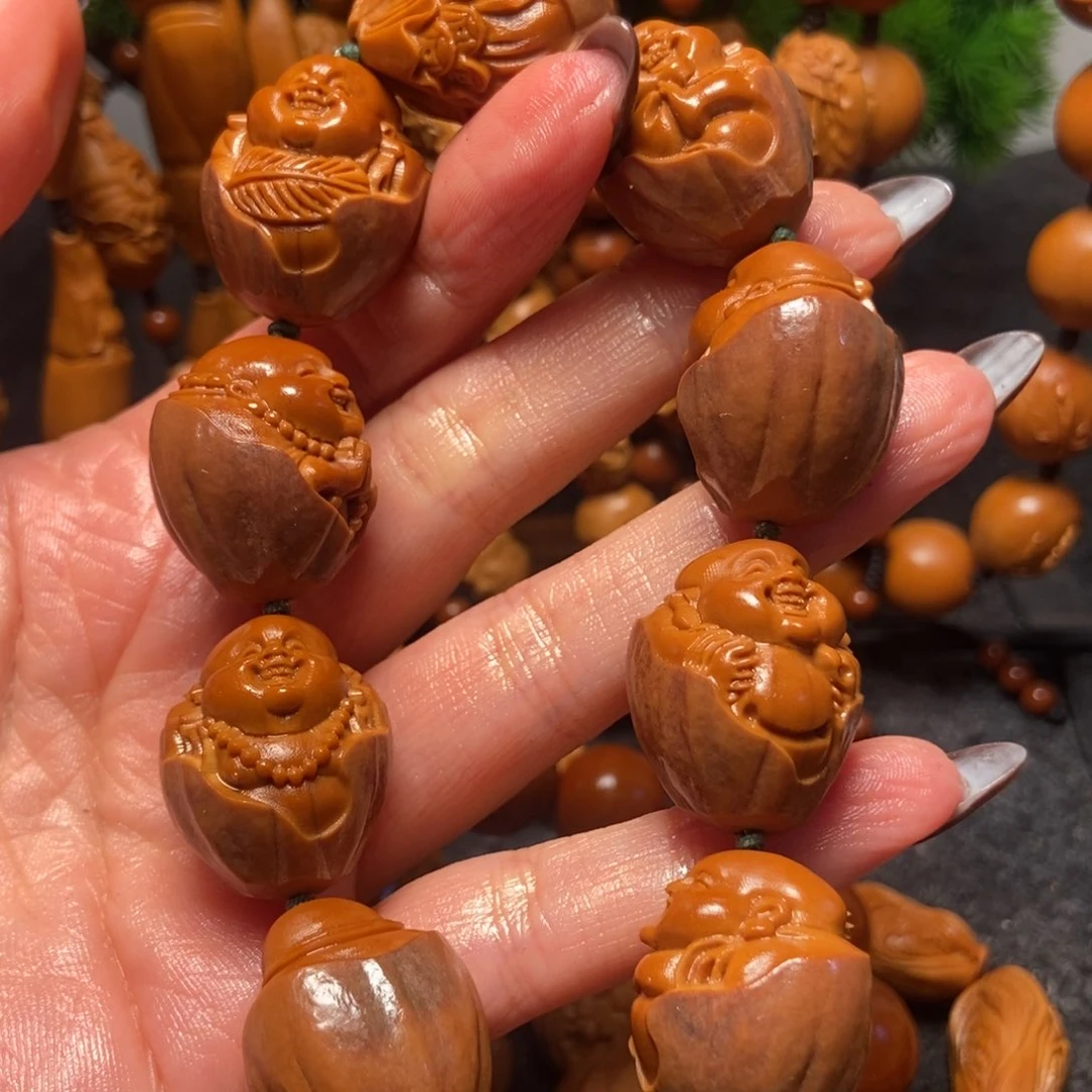 橄榄核吊坠包衣弥勒