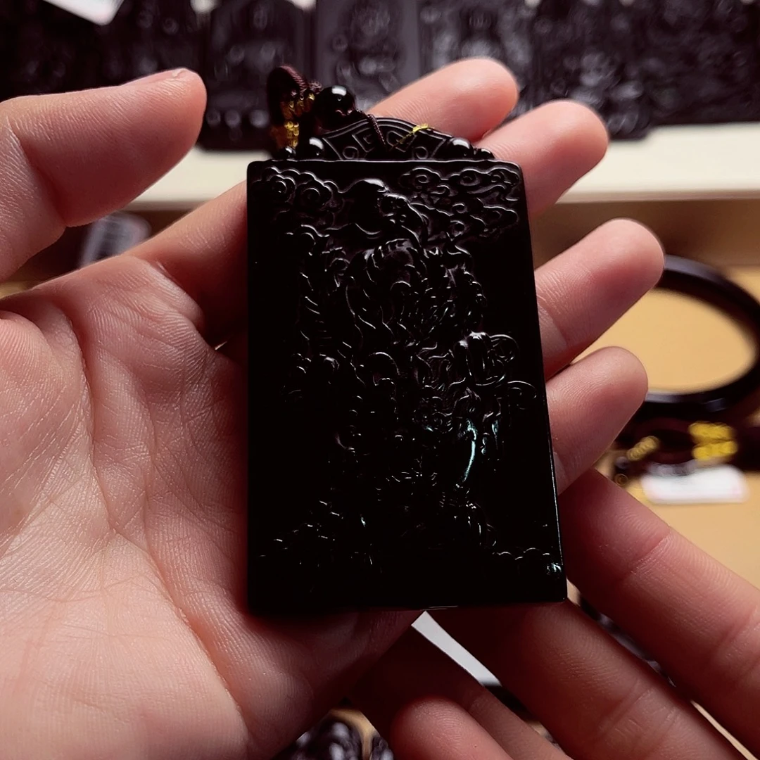 天然缅料A货 貔貅A223