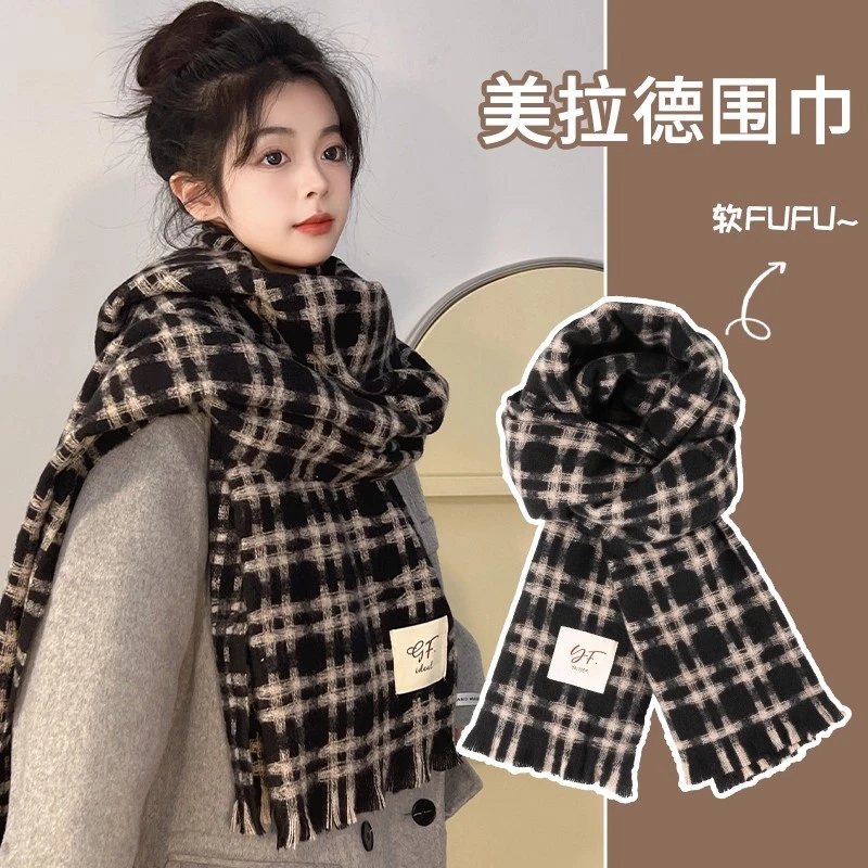 【P501-P600】围巾女氛围感秋冬季高级感保暖