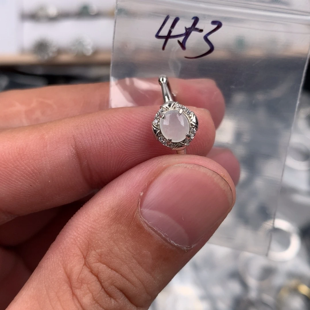 未镶嵌戒指翡翠453