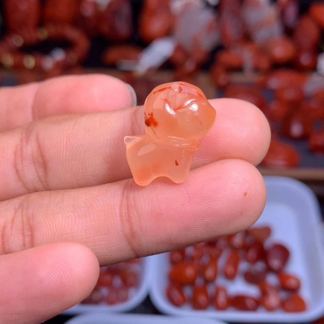 南红玛瑙未镶嵌珠宝半成品