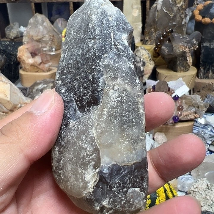 紫晶珠宝半成品未镶嵌