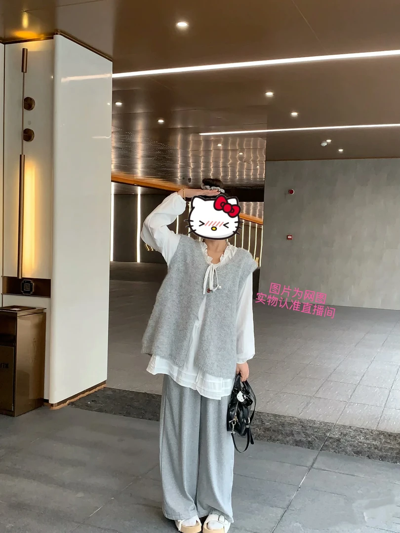 早秋新款韩系通勤叠穿时尚显瘦三件套FF-90257/90258/90259