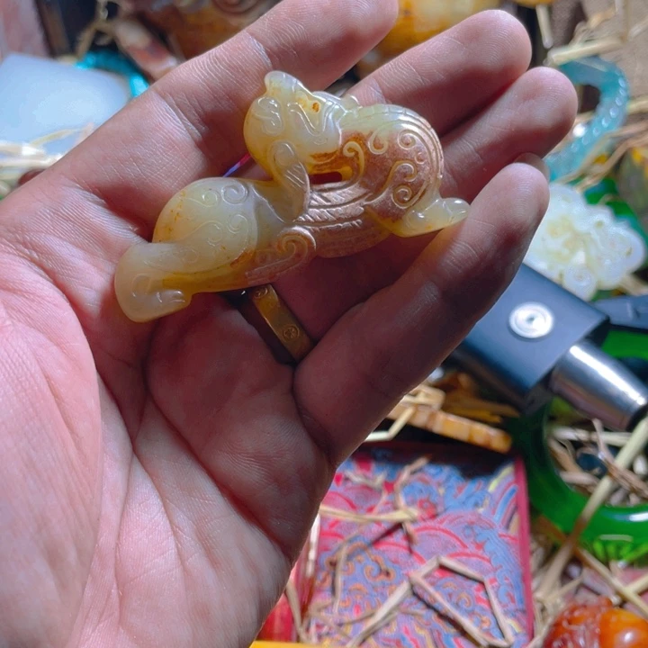 颈饰未镶嵌和田玉（糖玉）和田玉7883
