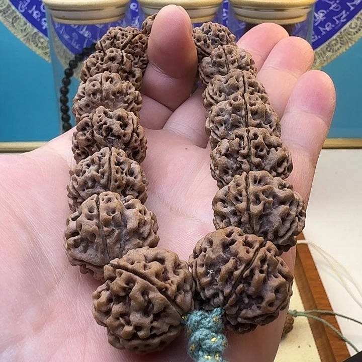 金刚菩提手串雪山铁籽双龙