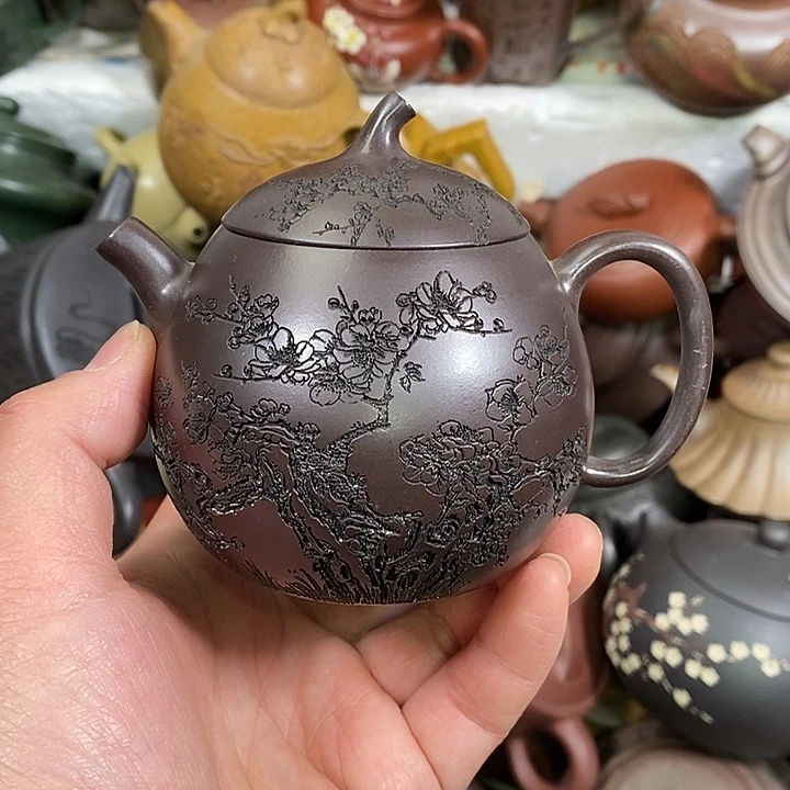 茶壶紫砂微瑕微瑕