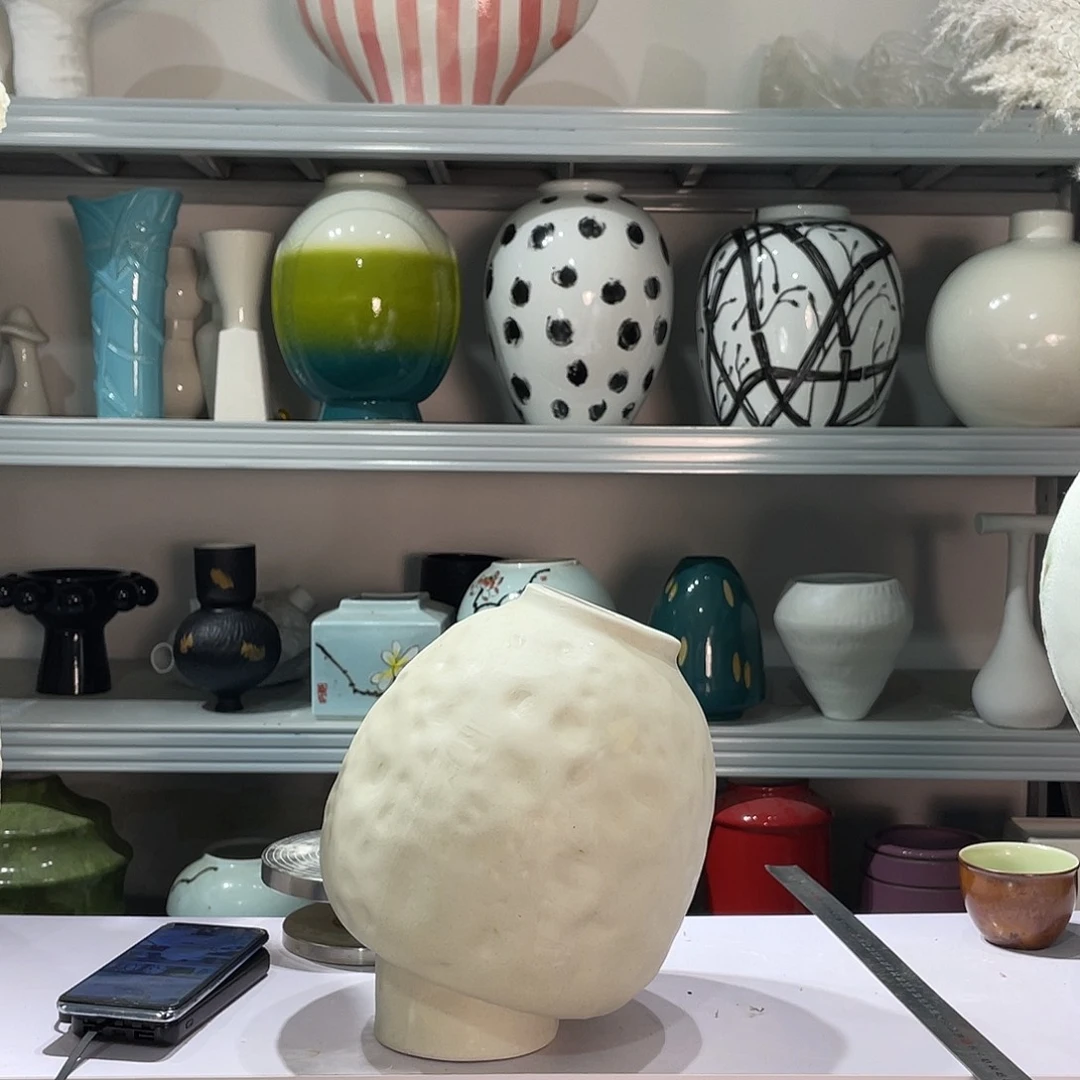 瓶陶瓷花器摆件系列-微瑕