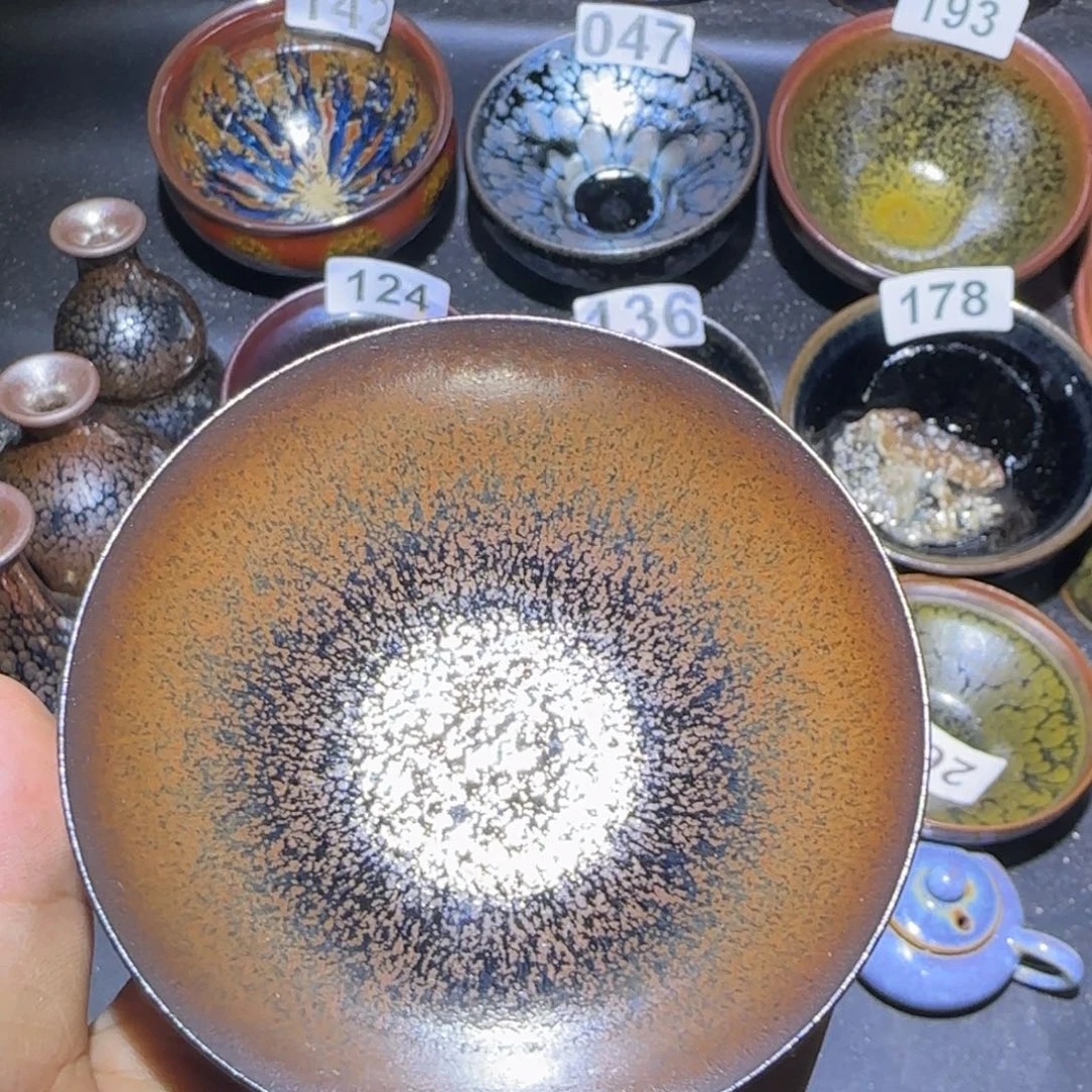 茶盏福建盏茶器平口薄胎