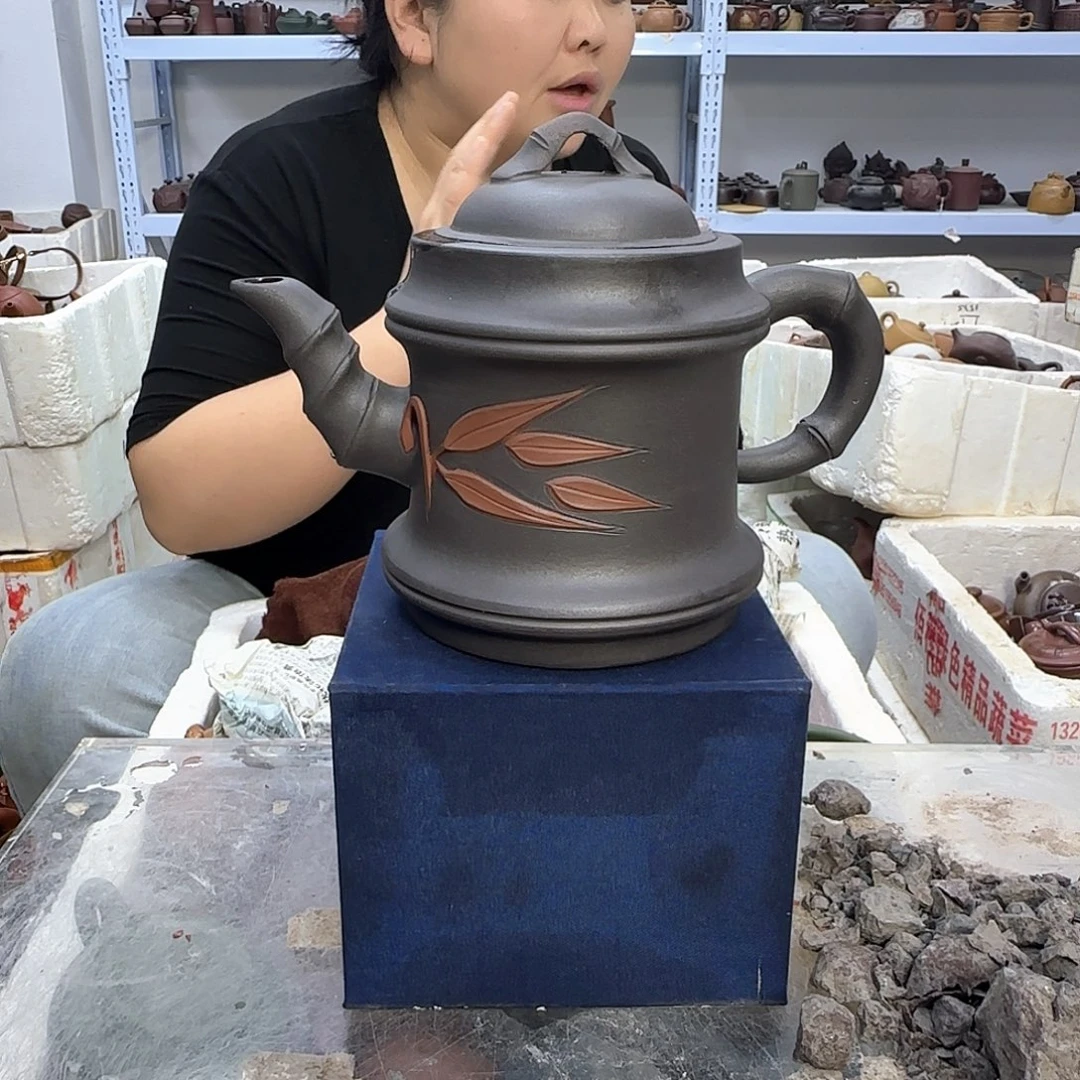 茶壶紫砂宜兴紫砂壶瑕疵