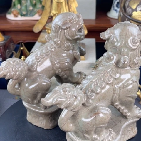 摆件六*后陶瓷瓷瓶瓷瓶