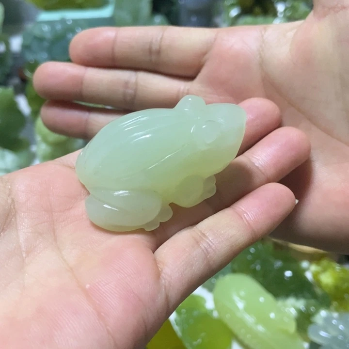 【闪购商品】未镶嵌蛇纹石玉把件