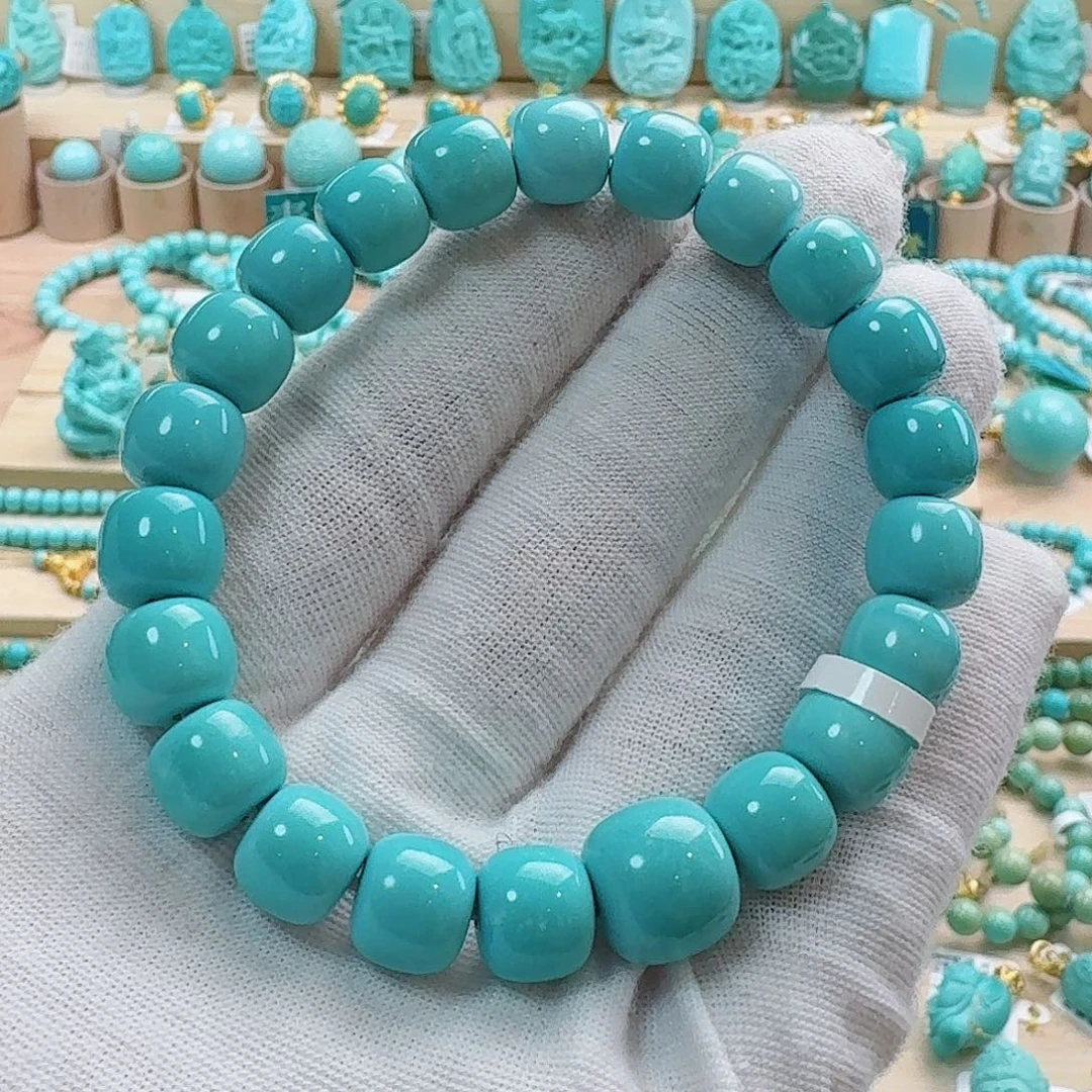 绿松石未镶嵌珠宝奇石