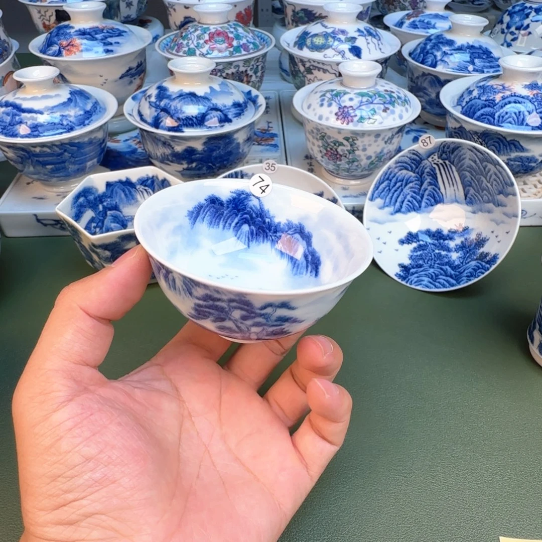 纯手工纯手绘茶具74