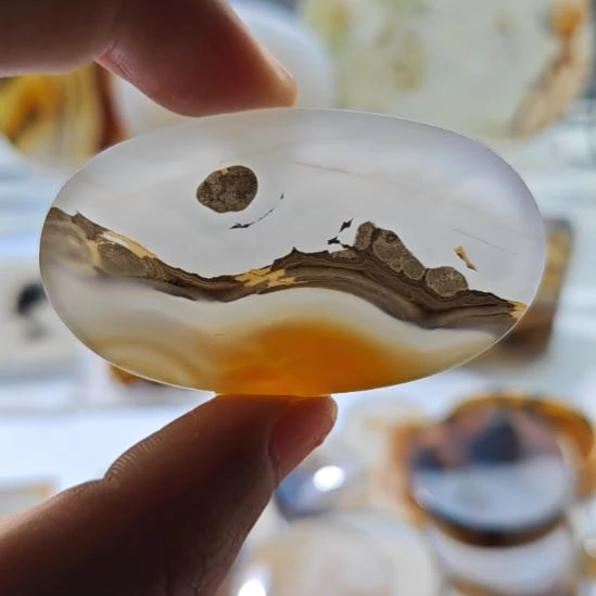 玛瑙/玉髓未镶嵌吊坠(不含链)22号