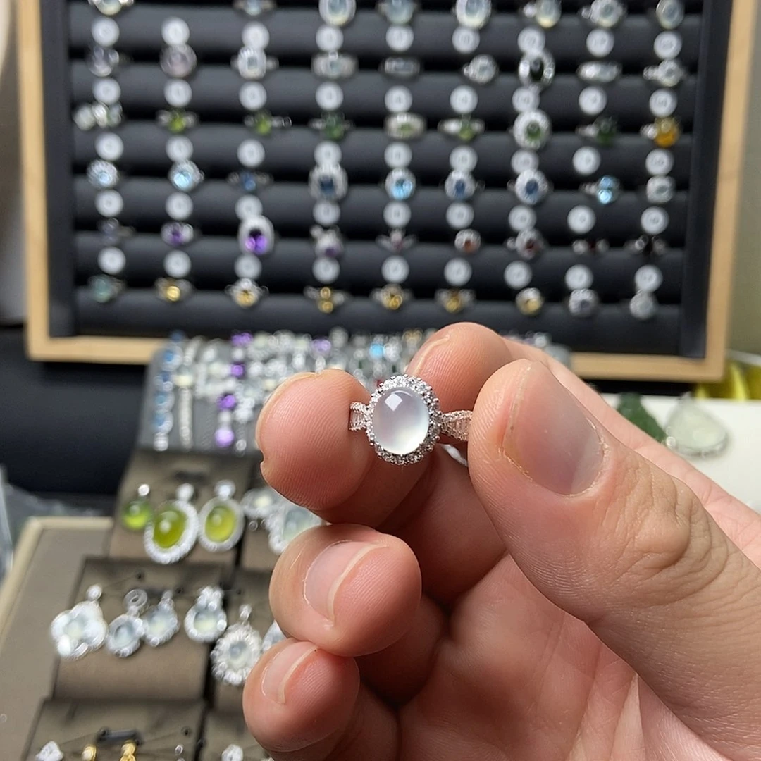 合金蛇纹石玉手链K*