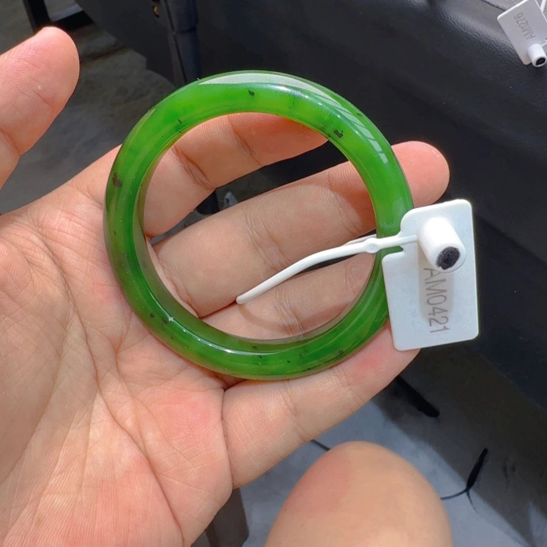 和田玉（碧玉）手镯未镶嵌@**儿