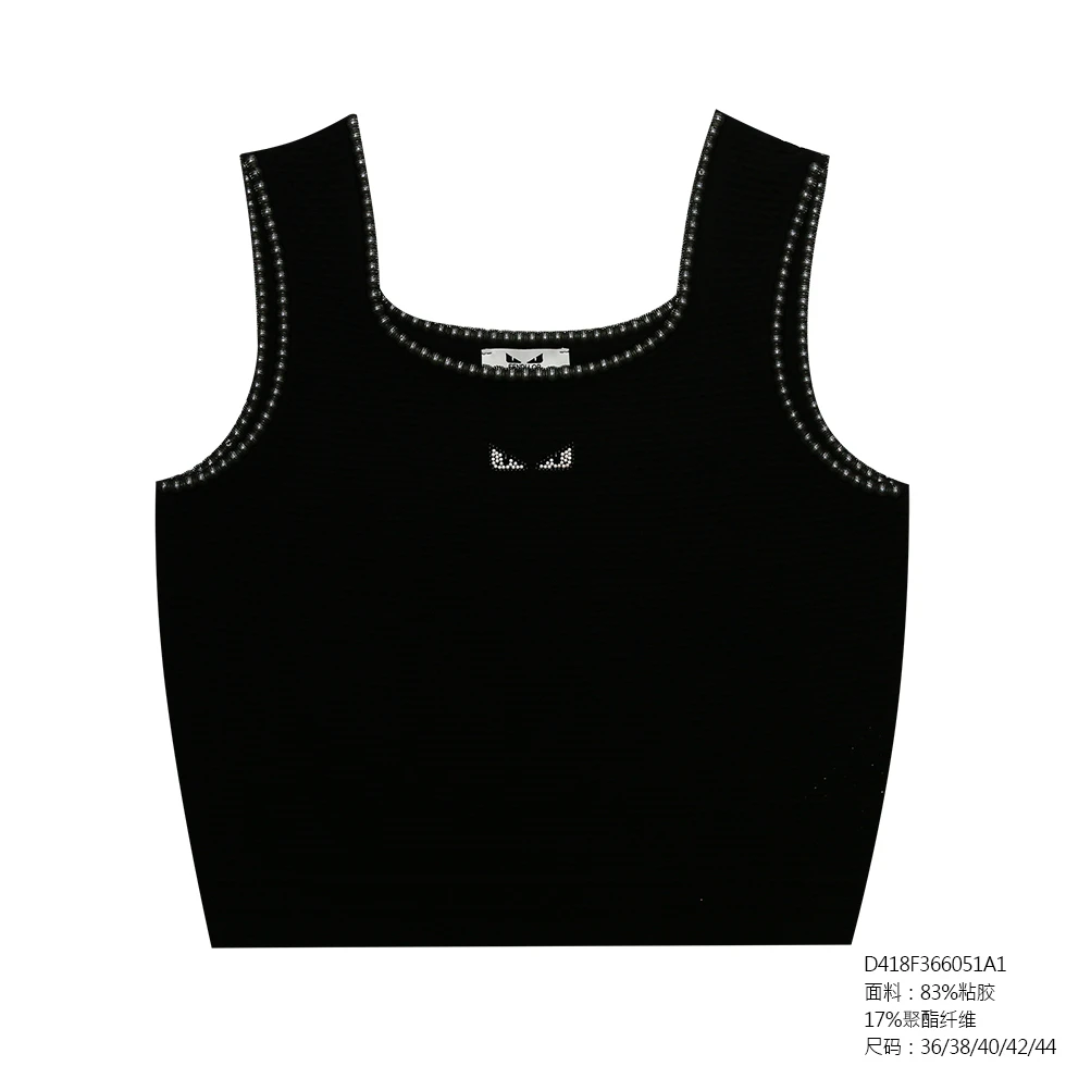 FENDILOR小怪兽25年春夏款女士背心 D418F366051A