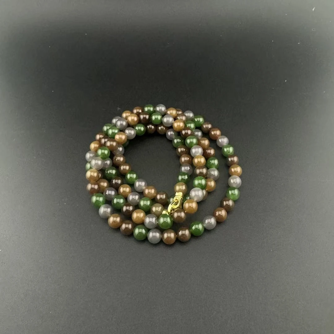 BY1225FWM标046 北玉精选 和田玉项链 多样性发货