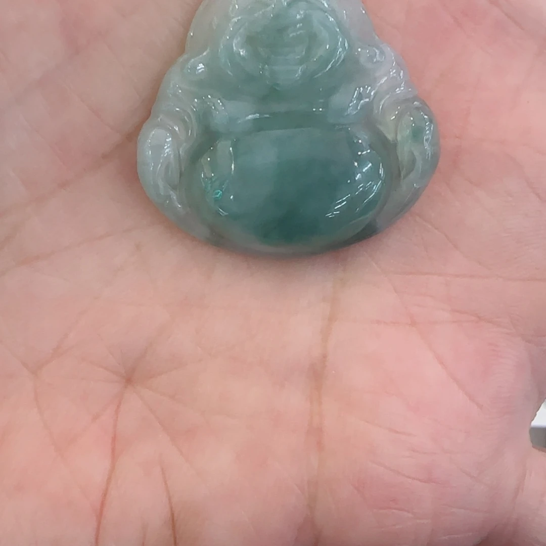 翡翠未镶嵌颈饰默*