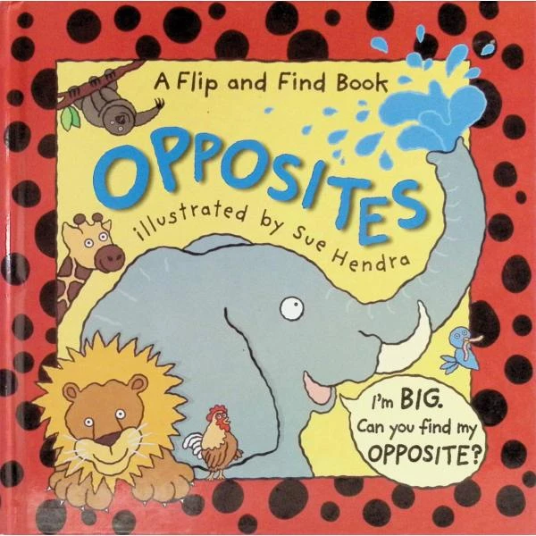 原版儿童绘本3-6岁calendarOpposites