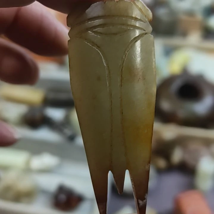 和田玉（糖玉）未镶嵌挂件