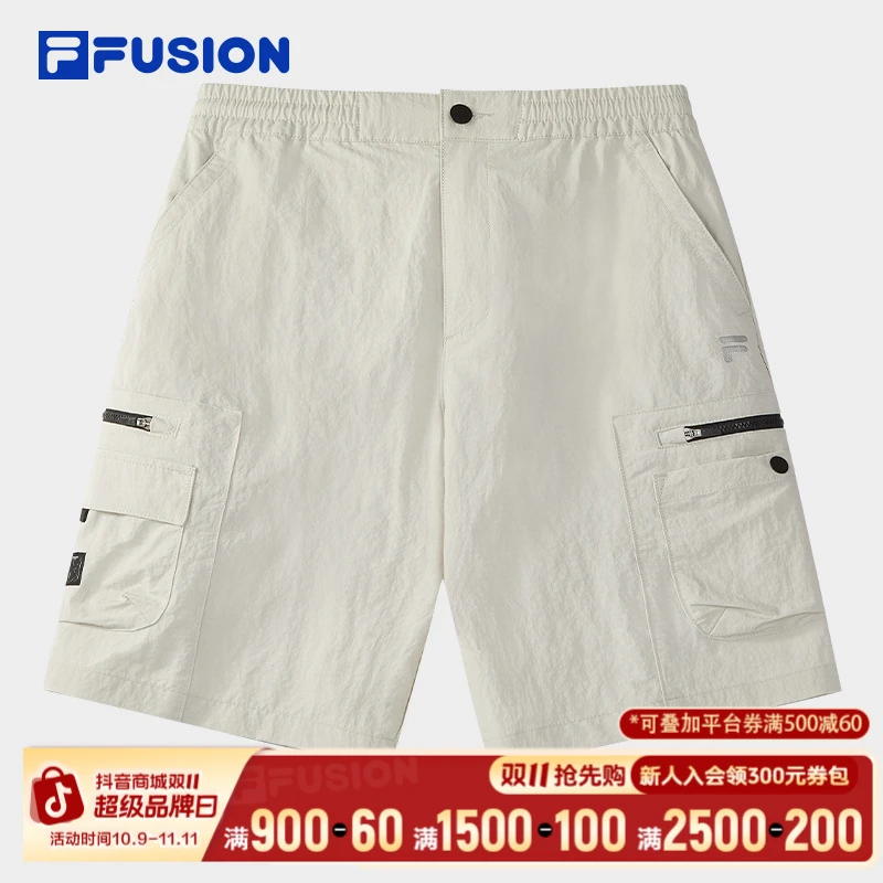 斐乐考杜拉夏日漫游短裤男款夏季薄款休闲五分裤中裤T11M533812F