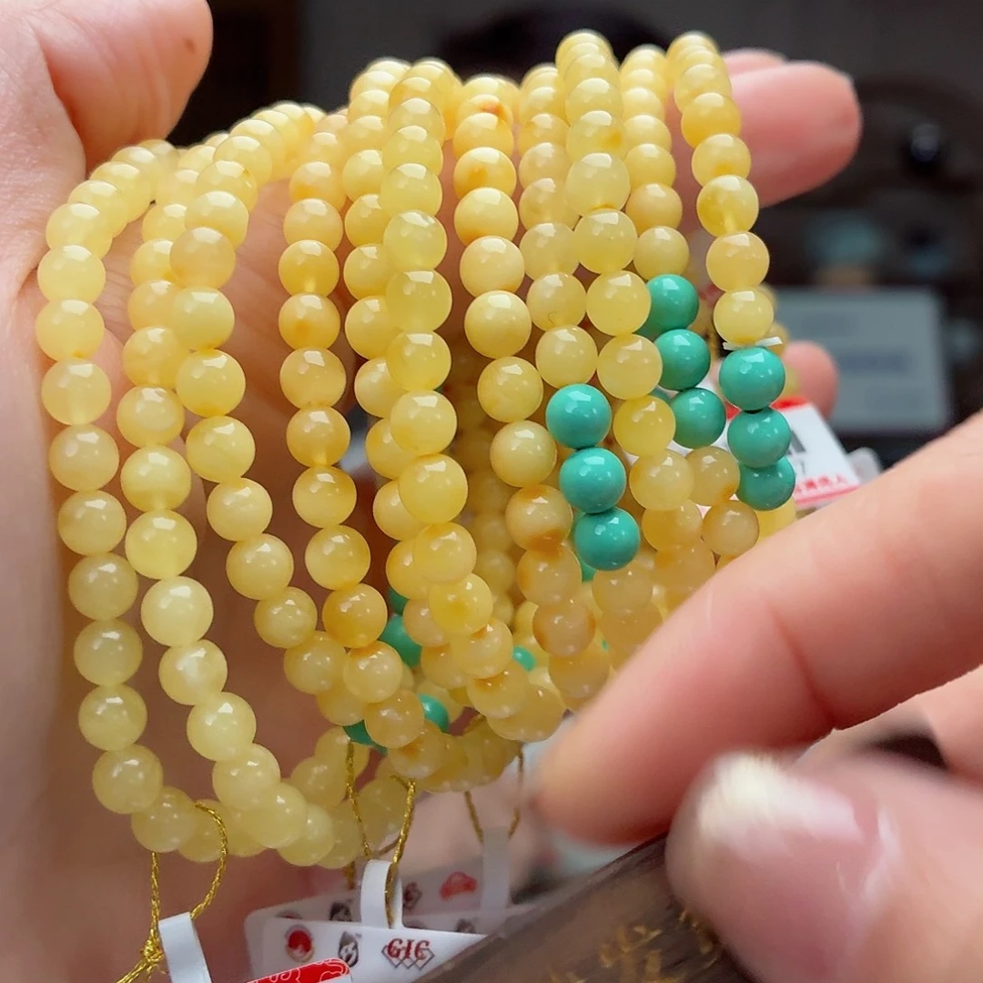 琥珀未镶嵌珠宝奇石