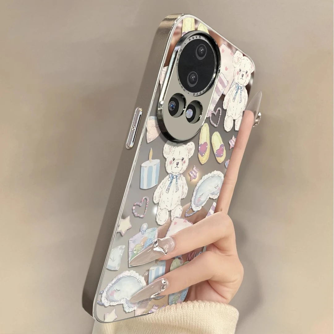 甜品小熊华为nova13手机壳适用12新款11全包镜头hinova10防摔补妆