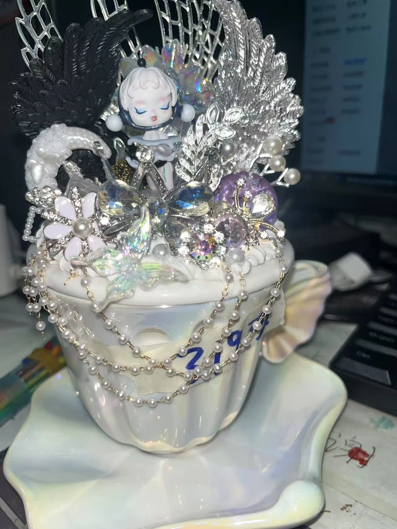 奶油胶萌粒杯随机